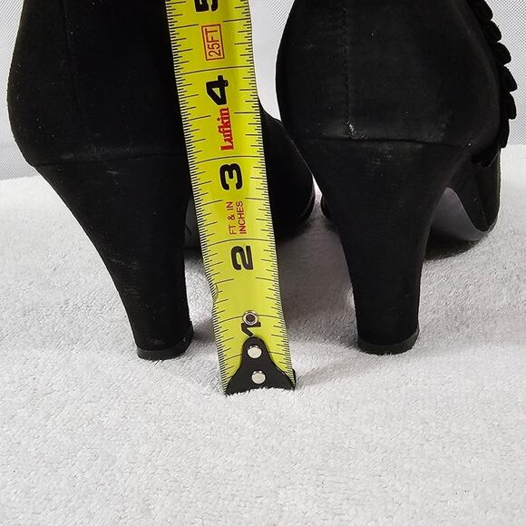 Aerosoles Tape Gun Black Booties Women's Size 9 - Picture 7 of 11